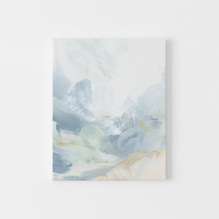 "Seaside Mist" Coastal Inspired Painting - Art Print or Canvas - Jetty Home