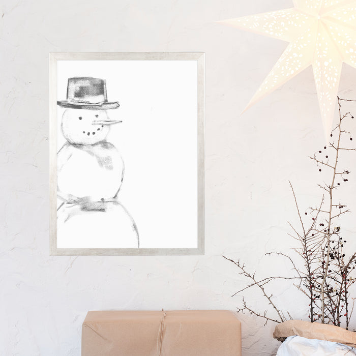 5"x7" / Art Print / Antique Silver