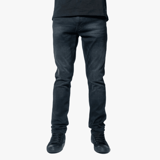 Soviet Mens Trooper #9 Slim Leg Jean Double Black | Soviet