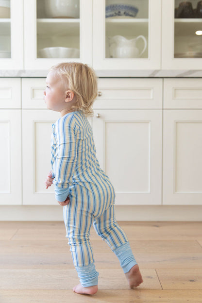 SPRING STRIPES | ZIPPER ONE PIECE