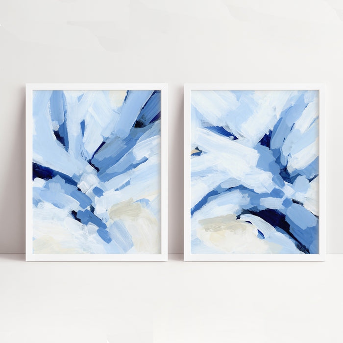Swirling Ocean - Set of 2 - Jetty Home