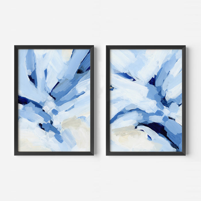 Swirling Ocean - Set of 2 - Jetty Home