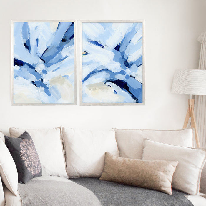 Swirling Ocean - Set of 2 - Jetty Home