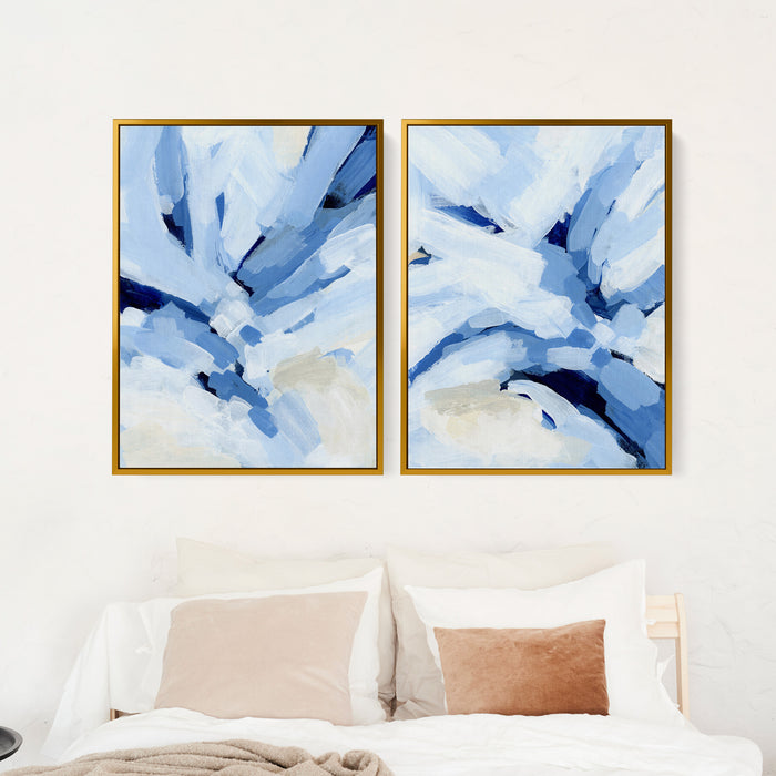 Swirling Ocean - Set of 2 - Jetty Home