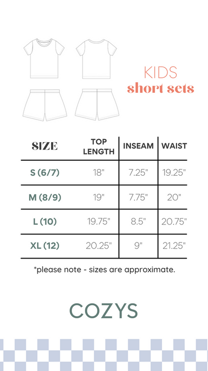 TAN STARS | SHORT SET