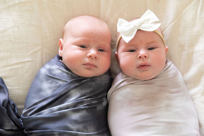 TAUPE TIE DYE | SWADDLE