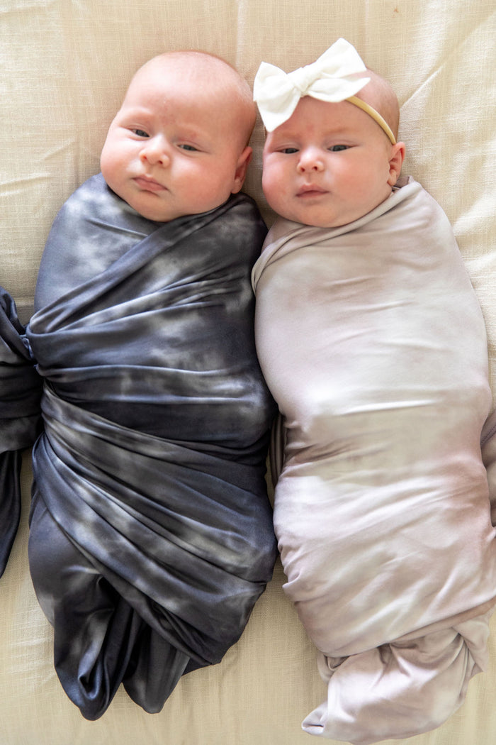 TAUPE TIE DYE | SWADDLE