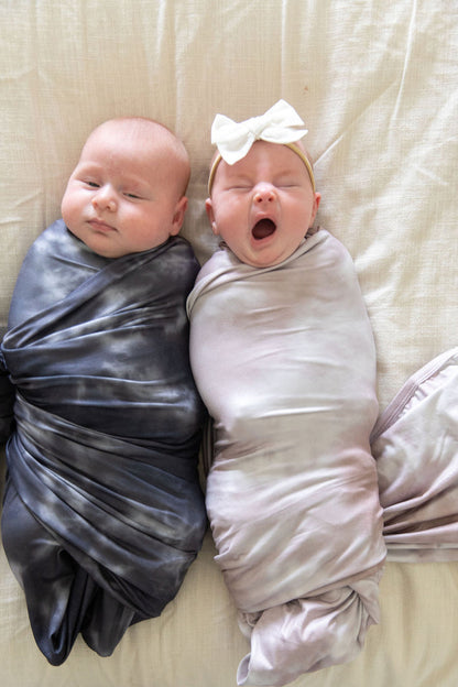 TAUPE TIE DYE | SWADDLE