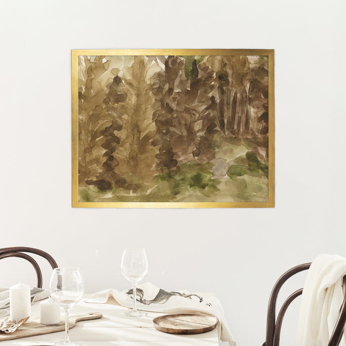 5"x7" / Art Print / Antique Gold