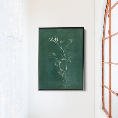 8"x10" / Canvas / Antique Silver