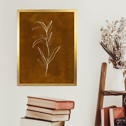 5"x7" / Art Print / Antique Gold