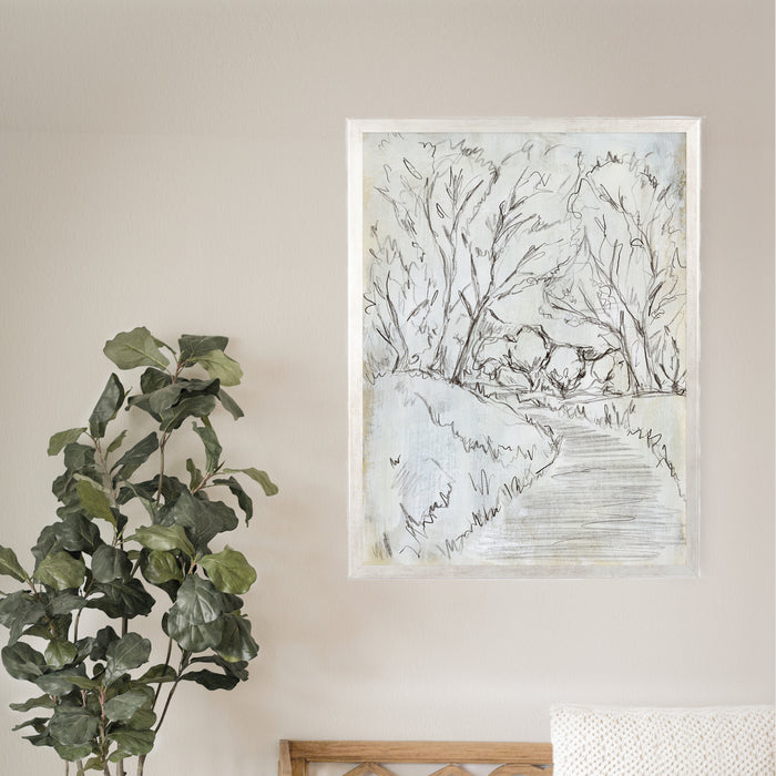 5"x7" / Art Print / Antique Silver
