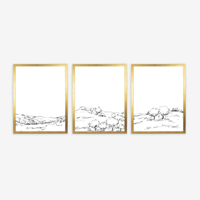 The Hillside Oak Trees - Set of 3 - Jetty Home