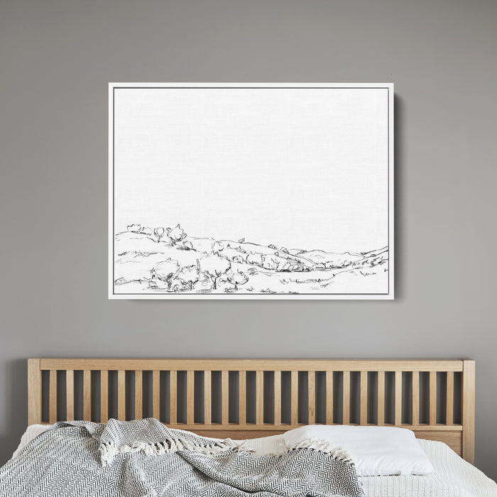 8"x10" / Canvas / White