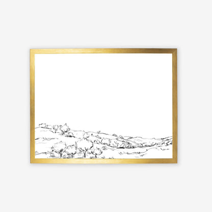The Hillside Oak Trees Illustrations - Jetty Home