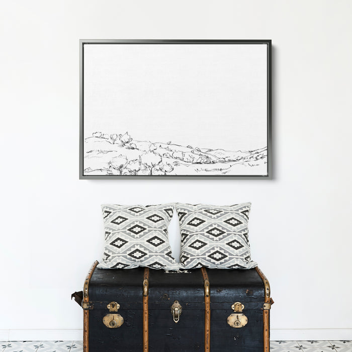 The Hillside Oak Trees Illustrations - Jetty Home