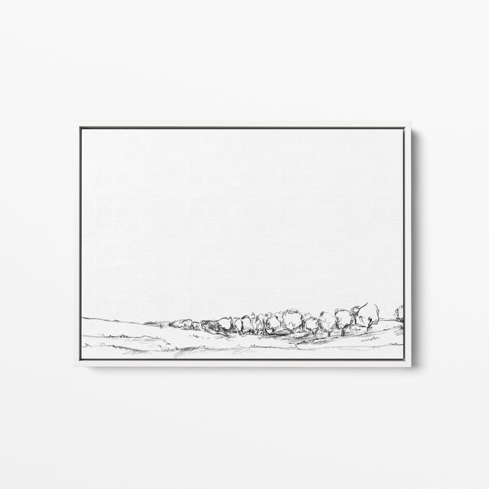 The Meadow Landscape Illustration - Jetty Home
