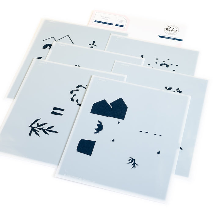 The Shelf Edit: Magic of the Season stencil