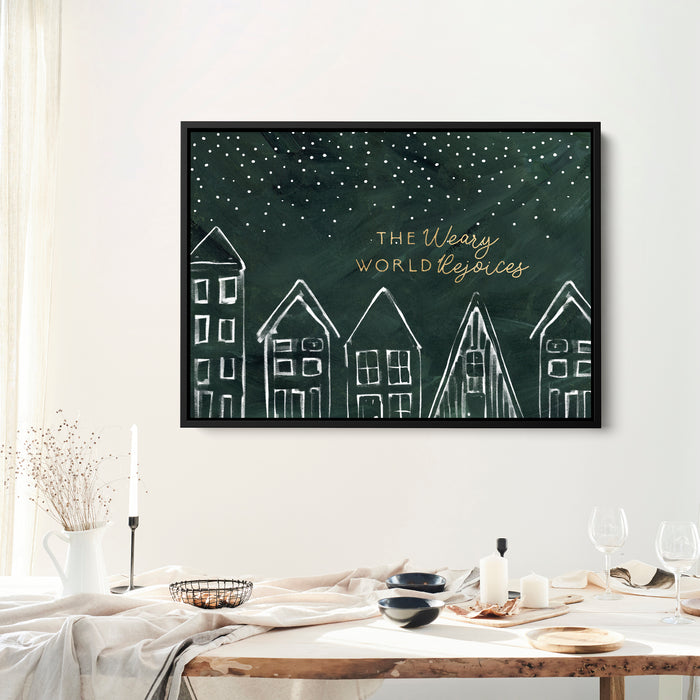 8"x10" / Canvas / Black