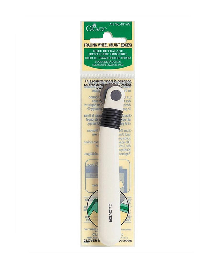 Tracing Wheel (Blunt Edges) - Zipper and Thread