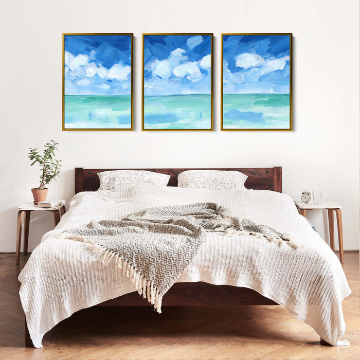 8"x10" / Canvas Set / Antique Gold