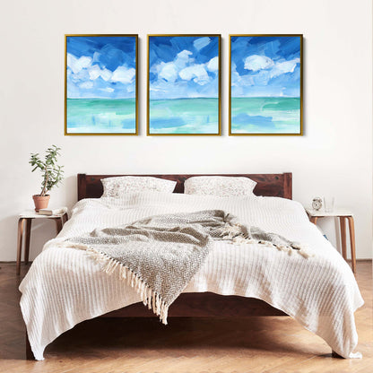8"x10" / Canvas Set / Antique Gold