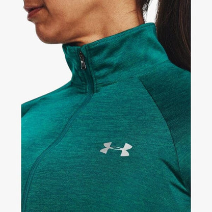 Under Armour Ladies New Tech 1/2 Zip 722 Blue | Under Armour