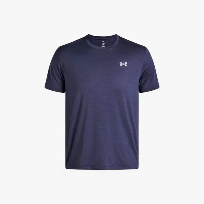 Under Armour Mens Launch Short Sleeve Tee Washed Navy | Under Armour