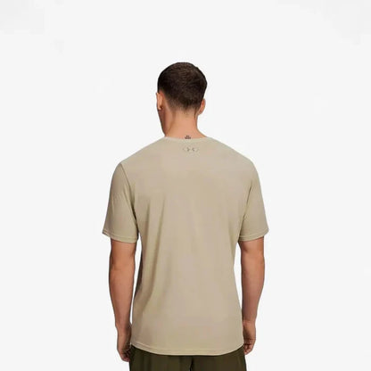 Under Armour Mens Sportstyle Left Chest Short Sleeve Tee 302 Khaki | Under Armour