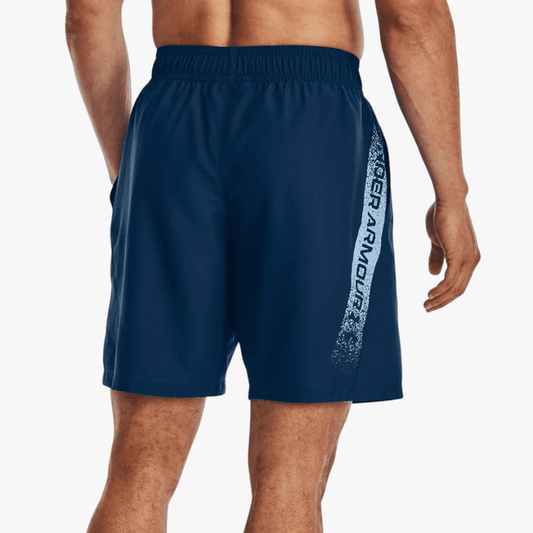 Under Armour Mens Woven Graphic Shorts 426 Blue Under Armour
