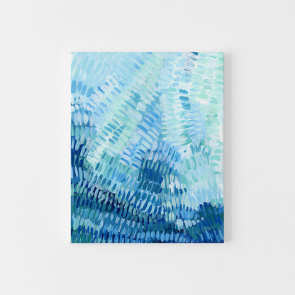 Under the Tropical Sea Caribbean Painting Wall Art Print or Canvas - Jetty Home