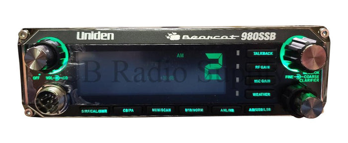 Uniden CB Radio - Uniden BC-980 AM/SSB Bearcat Single Sideband CB Radio - CB Radio Supply