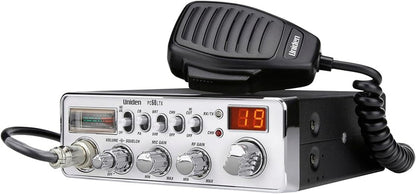 Uniden PC68LTX CB Radio, Virginia CB Antenna, 3 inch External Speaker Combo - CB Radio Supply