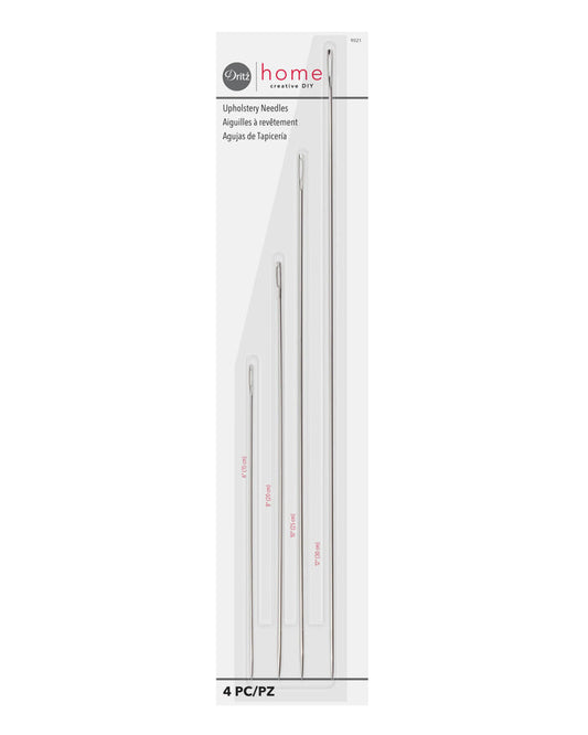 Upholstery Needles - Zipper and Thread