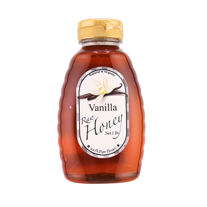 Vanilla Infused Raw Honey