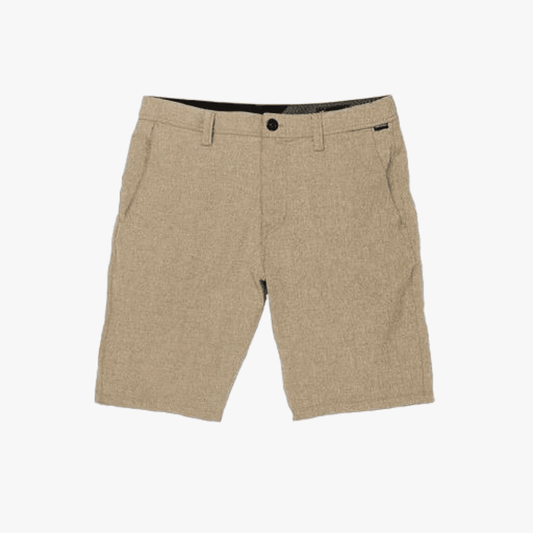 Volcom Mens Frickn Cross Shred Hybrid Boardshort Dark Khaki | Volcom