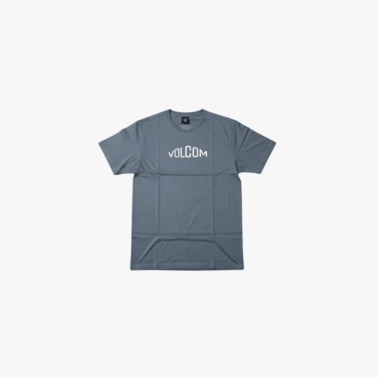 Volcom Mens Waxer Short Sleeve Tee Ombre Navy | Volcom