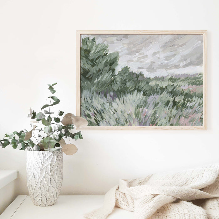 5"x7" / Art Print / Natural Wood