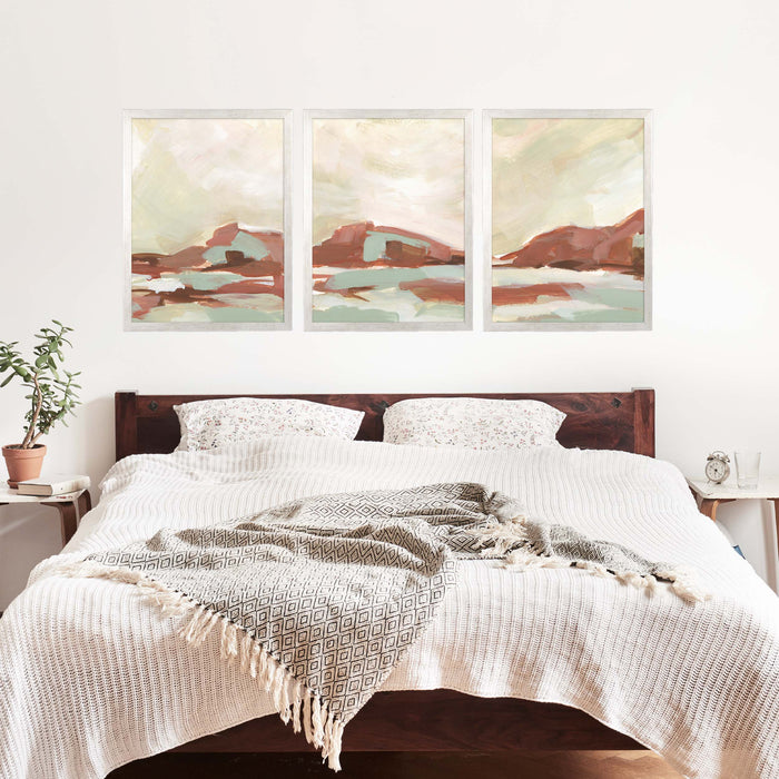 Warm Desert Sedona Landscape - Set of 3 - Jetty Home