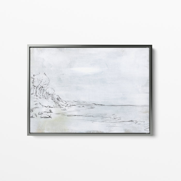 Waterfront Coastline Sketch - Jetty Home