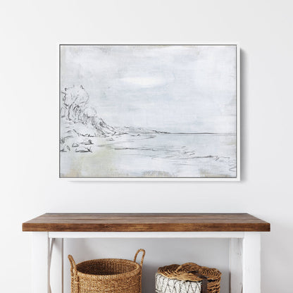 Waterfront Coastline Sketch - Jetty Home