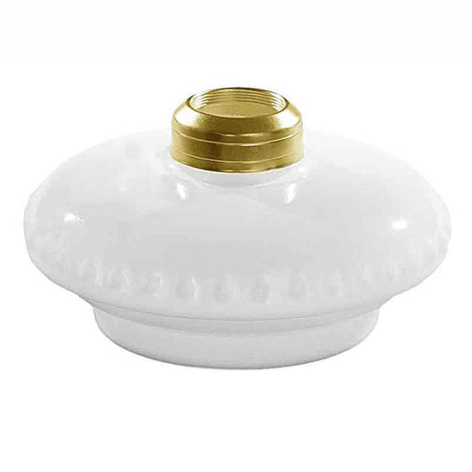 White Glass Lamp Fonts - Paxton hardware ltd