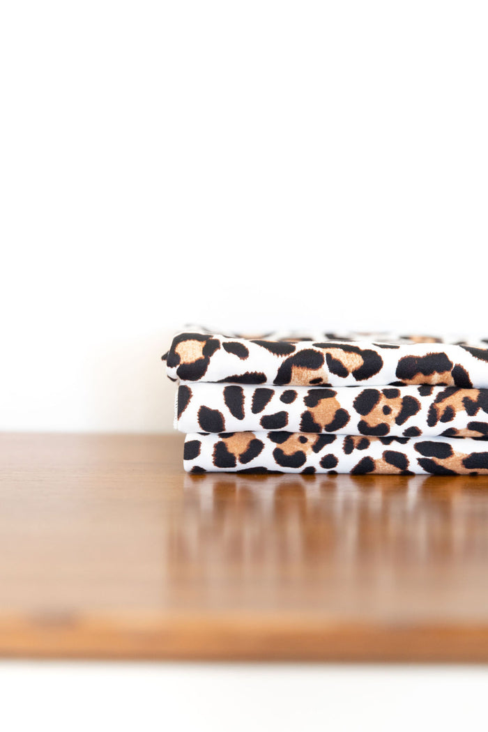 WHITE LEOPARD | SWADDLE
