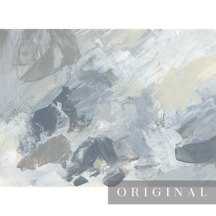 Whiteout Landscape -- 8.5x11.5" on Paper - Jetty Home