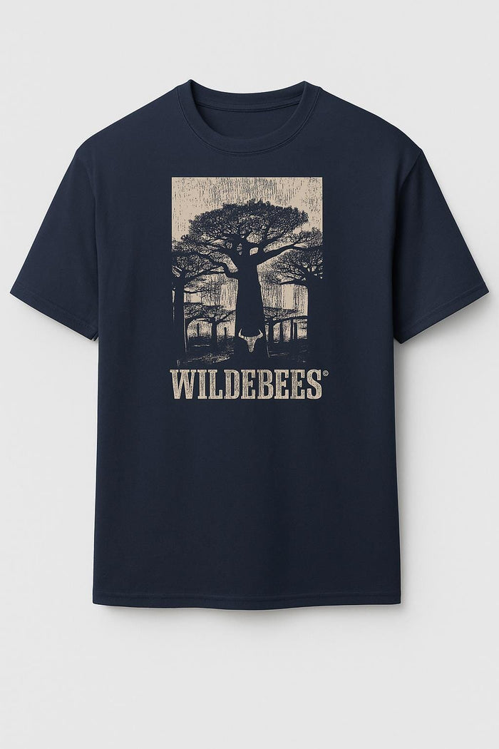 Wildebees Mens Baobab Forest Tee New Navy | Wildebees