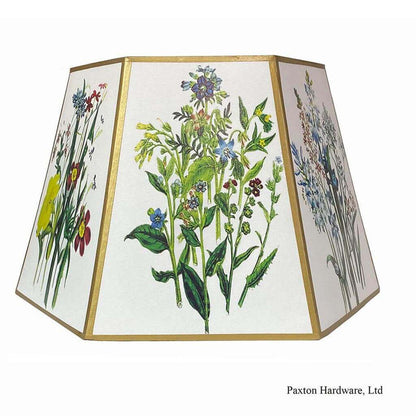Wildflowers galore on this UNO Bridge Lamp Shade - Paxton Hardware