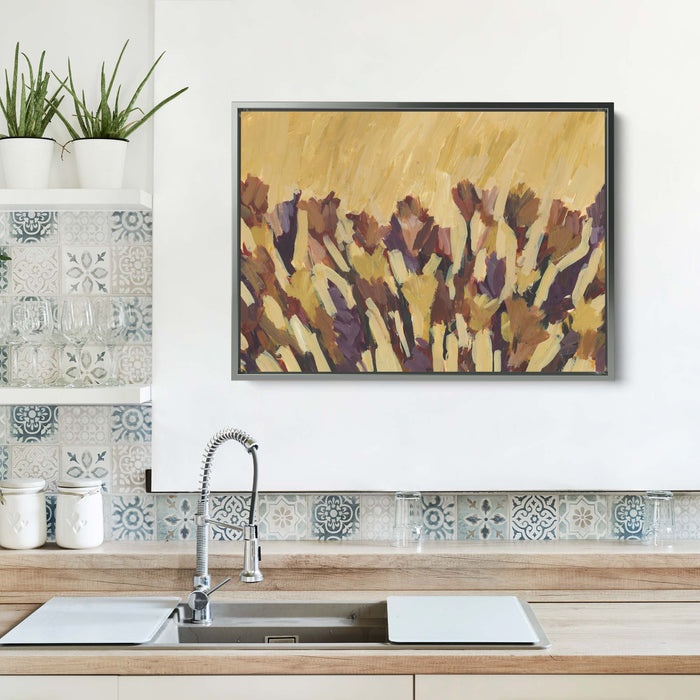 8"x10" / Canvas / Antique Silver