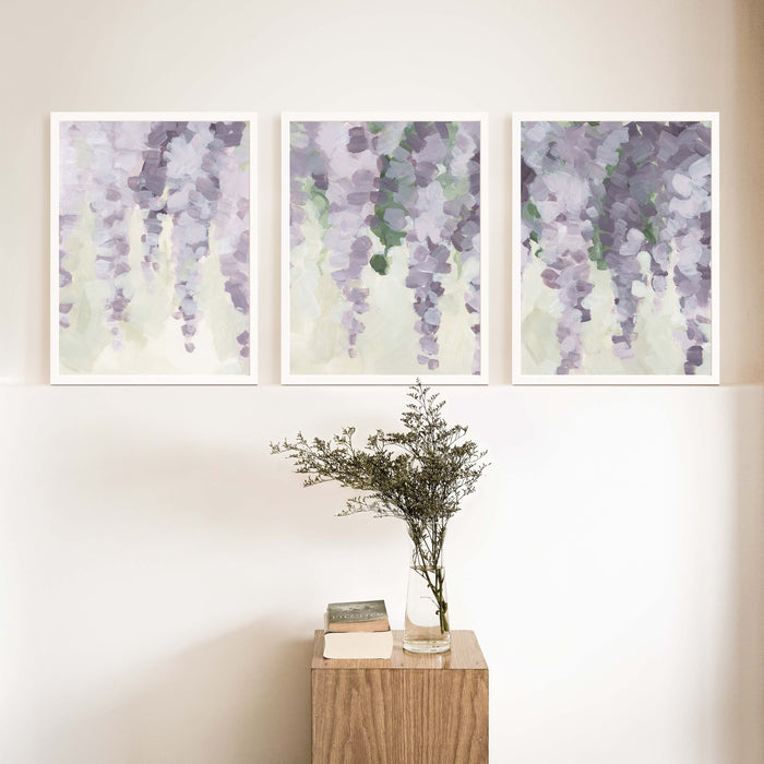 Wisteria Glow - Set of 3 - Jetty Home