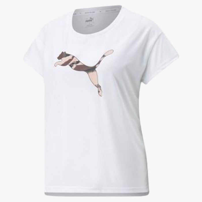 Puma Womens Modern Sports Short Sleeve Tee White | Puma