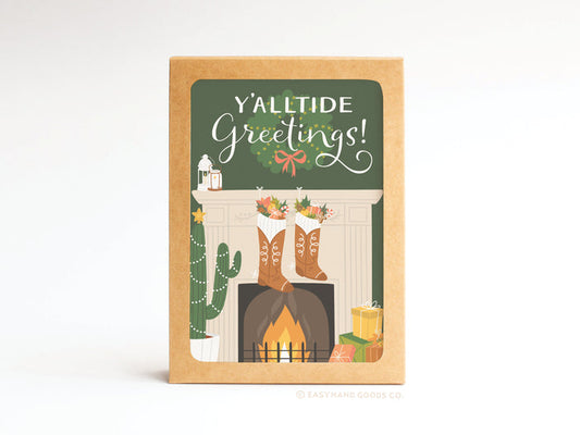 Y'alltide Greetings Folded Greeting Note Set - FINAL STOCK